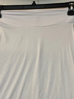Johnny S White Modal Blend Maxi Skirt Size S thumbnail 6