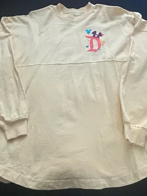 Disney Resort adult spirit Jersey Yellow long sleeve small thumbnail 5