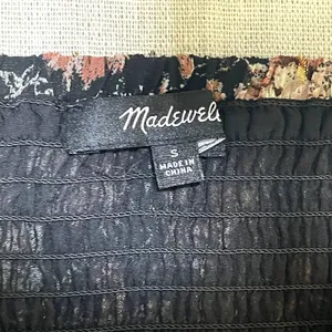 Madewell | Lucie Smocked Peasant Top in Floral | Small thumbnail 12