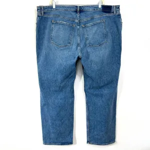 Abercrombie Fitch Jeans Womens 24R 37 Curve‎ Love 90s Relaxed High Rise Blue thumbnail 2