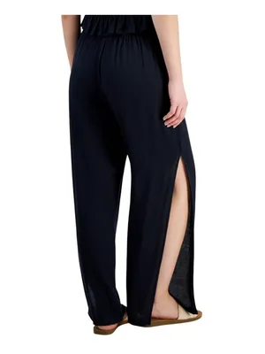 NWT Miken Juniors Side-Slit Cover-up Pants I6596P380 Black XL thumbnail 2