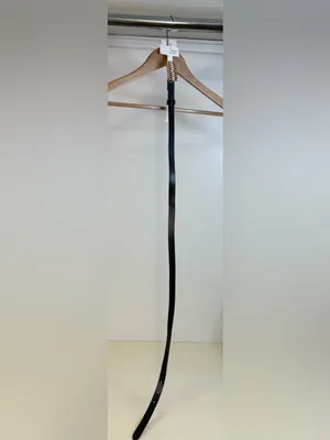 NWT a new day Black Belt with Stacked Gold Ring Detail sz Small thumbnail 2