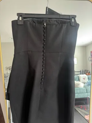Black Anthropologie Dress Mini thumbnail 4