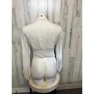Stradivarius White blouse  thumbnail 3