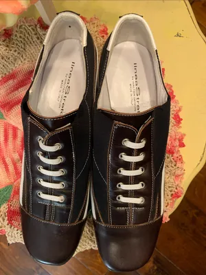 🏌️‍♀️🏌️‍♀️BOGOHO🏌️‍♀️🏌️‍♀️Linea Stretch Walter Genuin Italian Golf Shoes-7.5 thumbnail 2