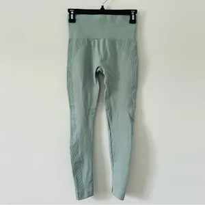 SET Active X Revolve Sculptflex Seamless High Rise 7/8 Leggings Matcha Green S thumbnail 3
