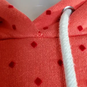 Nike Coral Polka Dot Long Sleeve Hoodie Medium thumbnail 6