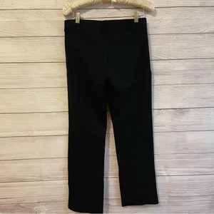 Betabrand Straight Leg Classic Dress Yoga Black Pant thumbnail 5