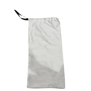 Authentic Gucci Dust Bag 8x18 White Silk Satin Long thumbnail 2
