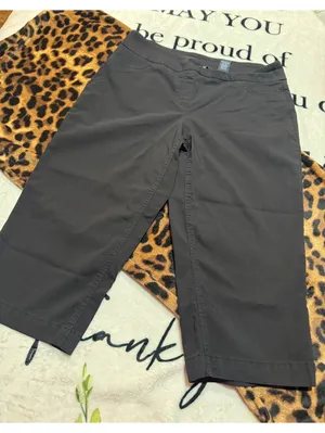 Westbound Women's Capri Pants, Black, Size 14 thumbnail 1