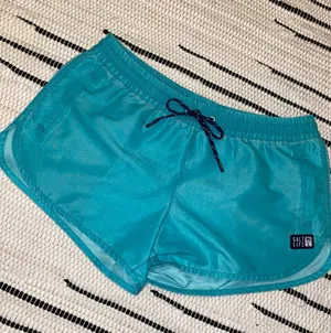 Salt Life Women's Teal Drawstring Athletic Swim Shorts thumbnail 1