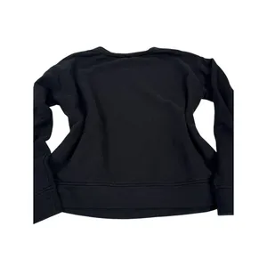 Lauren Ralph Lauren Black‎ Crewneck Sweatshirt Minimalist Pullover M/L thumbnail 6