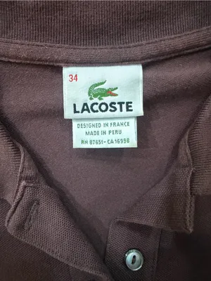Lacoste Women’s Brown Short Sleeve Polo Shirt thumbnail 3