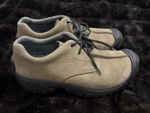 Keen Boston III Brown Leather Hiking Rubber Toe Lace Up Shoes 6 thumbnail 1