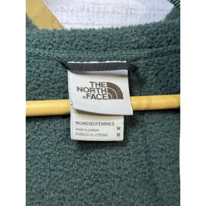 The North Face Full zip Hooded Color Block Sherpa Jacket SZ M Women Brown Tab thumbnail 11