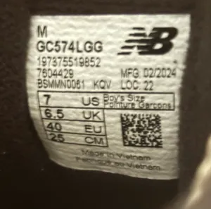 New Balance 574 Big Kid 'Grey Day 2024 - Magnet' thumbnail 7
