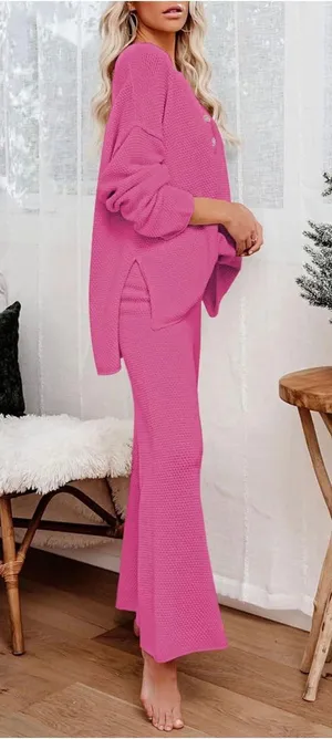 Sweater Set Pink Size M thumbnail 3