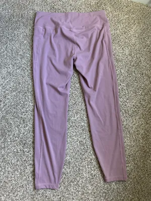 Women's Mauve High-Waist Active Leggings XXL Athleisure Stretch Work Out thumbnail 3