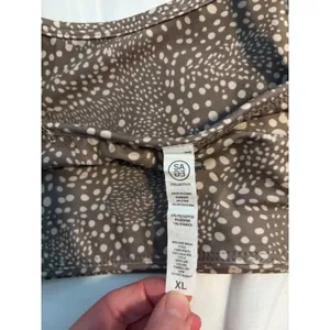 Sage Collective Sports Bra Wind Chime Confetti NWT XL Athleisure Yoga 1WXT13S thumbnail 4