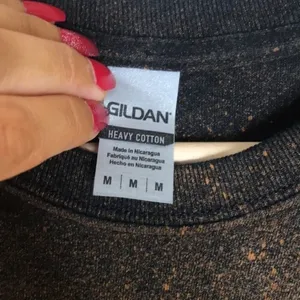 Gildan Halloween‎ bleached lips and pumpkin tongue T-shirt size medium thumbnail 5