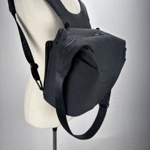STOKKE Black Diaper Changing Bag Backpack Crossbody‎ Strap Organizer thumbnail 5