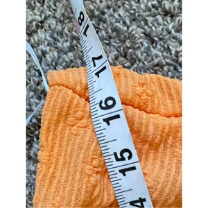 Lulus Orange Off Shoulder Maxi Dress Womens XL Summer Bodycon Minimalist Sleek thumbnail 4
