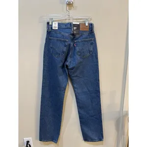 501® Original Fit Women's Jeans 90's Size 25 By 32 Medium Wash Premium Denim thumbnail 4