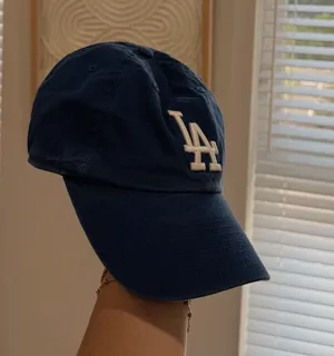 Los Angeles Dodgers Navy MLB Baseball Cap Blue thumbnail 1