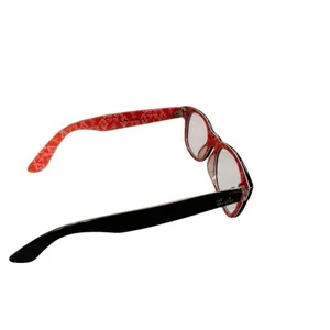 Ray-Ban Eyeglasses Frames RB5184 2479 Black Orange Round Full Rim with case thumbnail 9