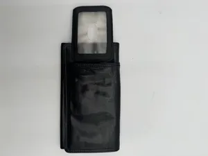 Vintage Rolfs Genuine Leather Checkbook Wallet Black Trifold Organizer USA thumbnail 3