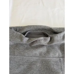 Scorpio Sol Heather Grey High Waisted Active Leggings Medium Hidden Pocket‎ thumbnail 6