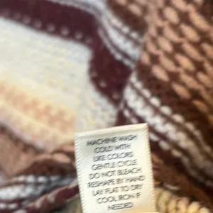 BKE Brown And White Stripe Hoodie Size‎ Medium thumbnail 6