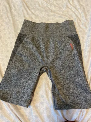 Gymshark gray biker shorts  thumbnail 4