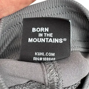 Kuhl Gray Outdoor Pants with Elastic Waistband and Straight Leg Relaxed Fit thumbnail 12