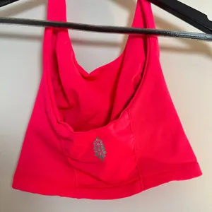 FREE PEOPLE Movement Good Karma Halter Tank Electric Sunset Size X-Small/Small thumbnail 4