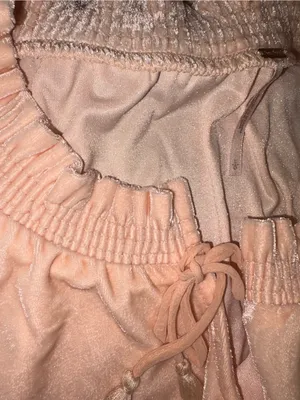 Free People Satin-Trim Puff Sleeve Top thumbnail 3