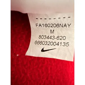 Nike Therma Dri-FIT Hoodie Red Training Pullover Thumb Holes Athletic M thumbnail 9