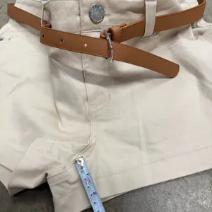 Vintage y2k retro Guess tan micro shorts with belt thumbnail 7