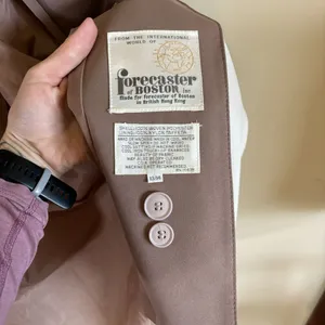 Vintage Forecaster of Boston 13/14 Knee‎ Length Women's Trench Coat thumbnail 5