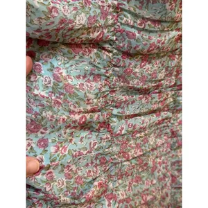 Anthropologie ASTR Dress‎ Ruffle Sleeves & Hem Floral Fitted Women Size XL thumbnail 4