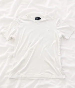 Polo Ralph Lauren White V-Neck T-Shirt Men’s Medium thumbnail 1