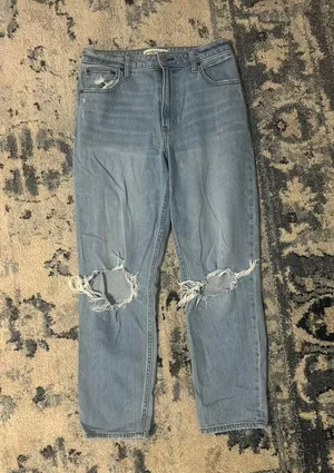 Curve Love High Rise Mom Jean thumbnail 1