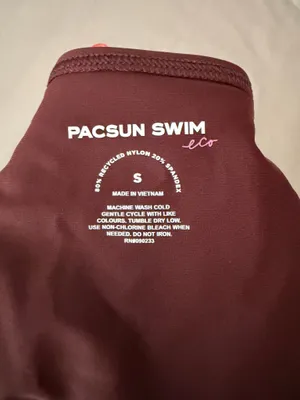 Pacsun Brown Gardenia Curtain Cheeky Bikini Bottom thumbnail 5