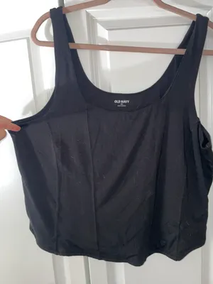 Old Navy Black  Tank Top thumbnail 1
