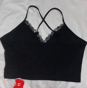 Cider Solid Lace Trim Cami Top thumbnail 5