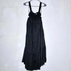 Abercrombie & Fitch Black Cut Out Maxi Dress thumbnail 4