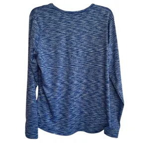 ScrubStar Premium Collection Underscrub Top Women L Active Base Layer Blue Soft thumbnail 2