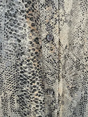 Wilfred by Aritzia 100% Silk Animal Print Tunic Button Blouse - Size - XXS thumbnail 6