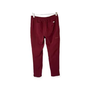 FIGS Women’s Yola High Waisted Skinny Scrub Pants XS Burgundy thumbnail 4