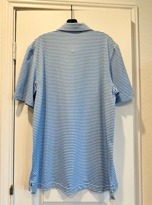 Vineyard Vines Striped Performance Polo thumbnail 3